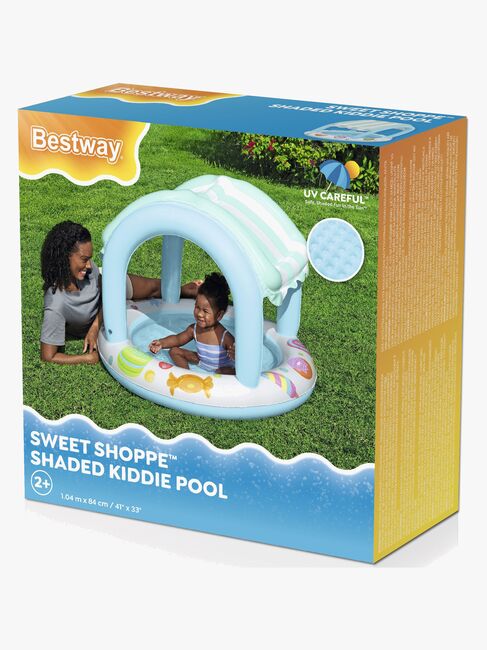 Bestway Sweet Shoppe Barnpool med Solskydd 104 x 84 cm