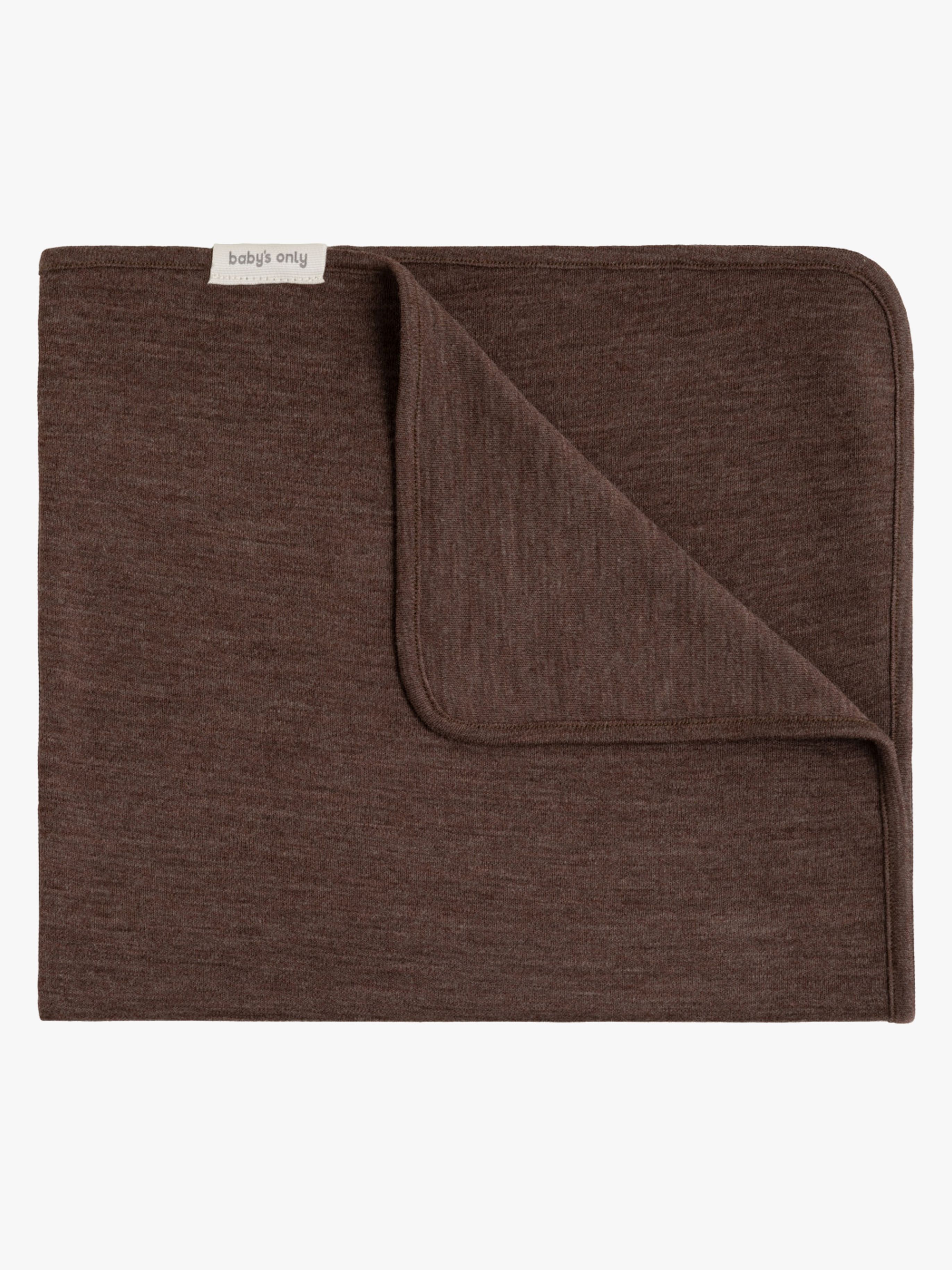 Baby's Only Cot Filt Merinoull TOG 0.5, Fine Taupe