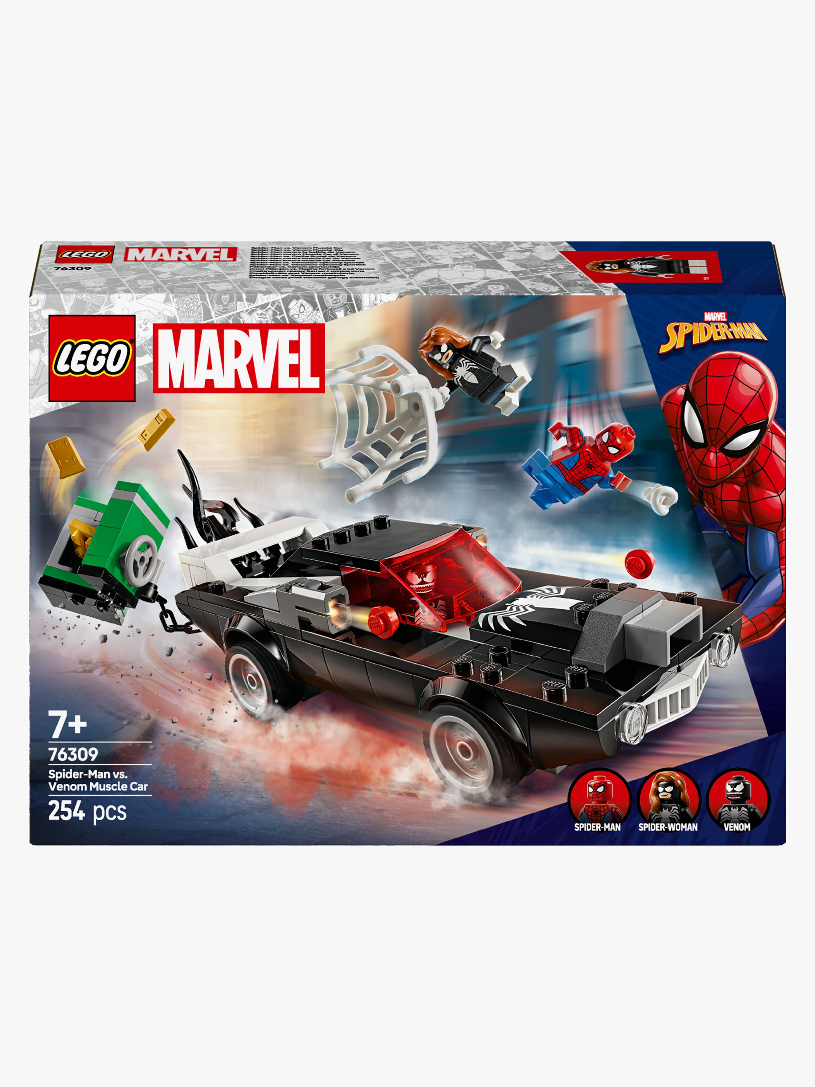 LEGO Super Heroes 76309 Spider-Man mot Venoms muskelbil