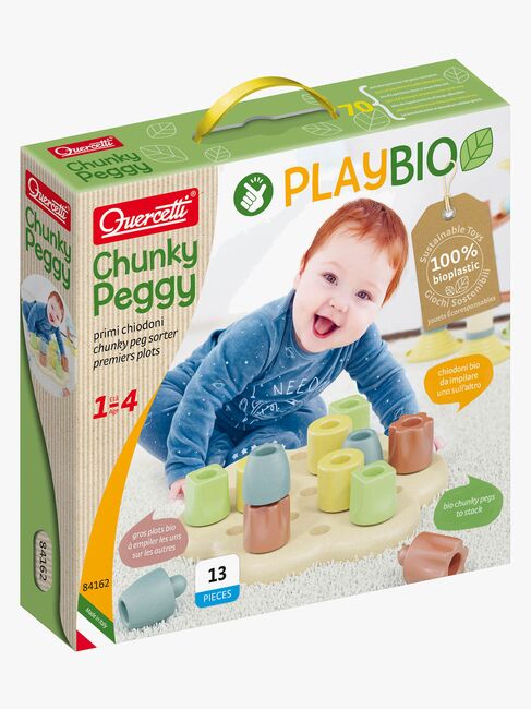 Quercetti PlayBio Chunky Peggy Aktivitetsleksak
