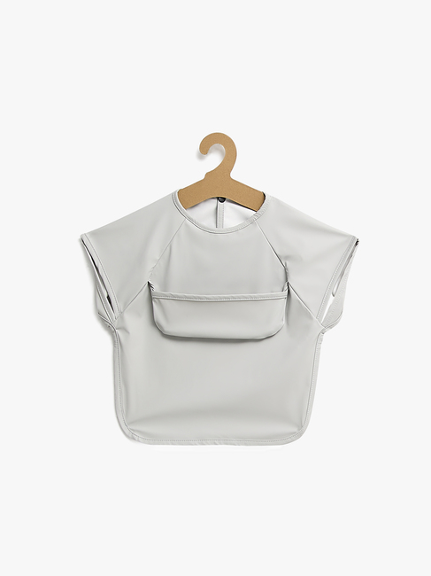 Beemoo CARE Bib Haklapp, Light Grey