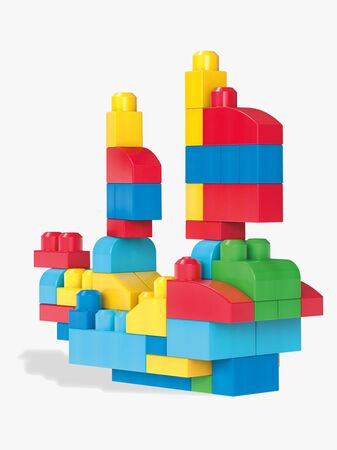 Mega Bloks Stor Byggväska First Builders 60 Bitar