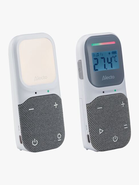 Alecto DBX140 Babyvakt, Vit/Grå