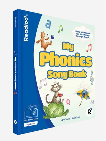 Readioo Interaktiv Bok My Phonics Song Book