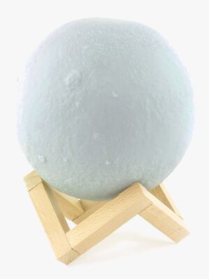 Robetoy 3D LED-lampa Måne 15 cm