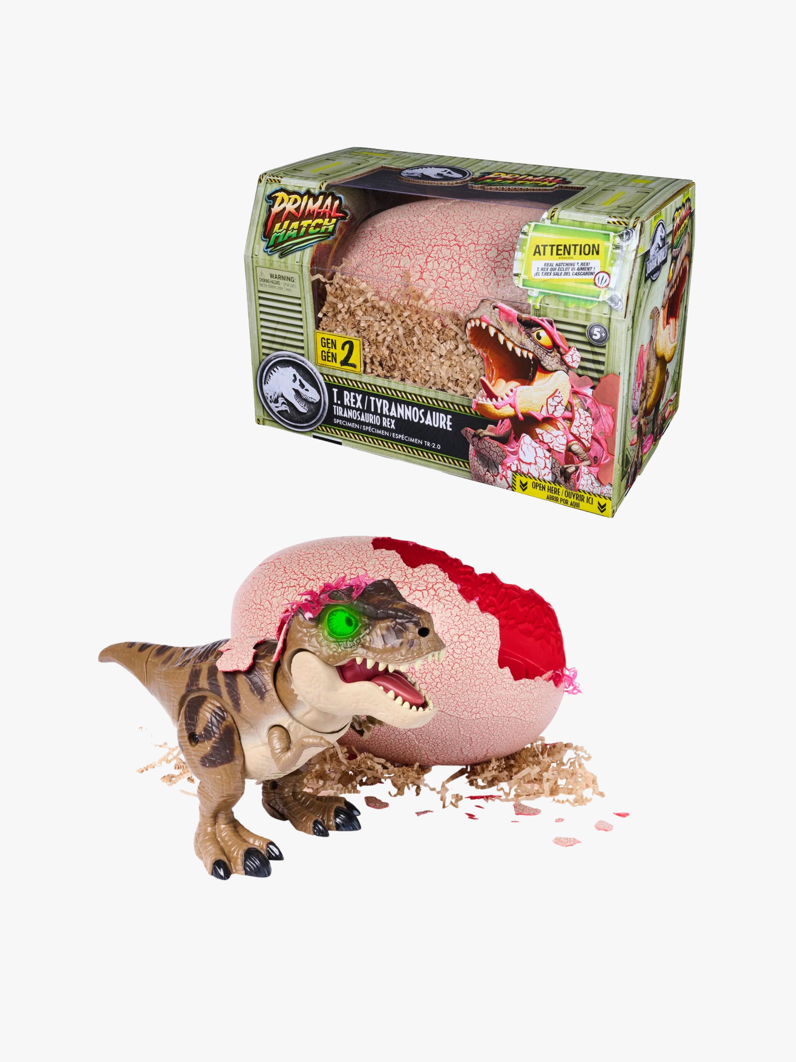 Primal Hatch Jurassic World Interaktiv T Rex 2.0