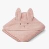 LIEWOOD Albert Handduk med Huva, Rabbit Rose