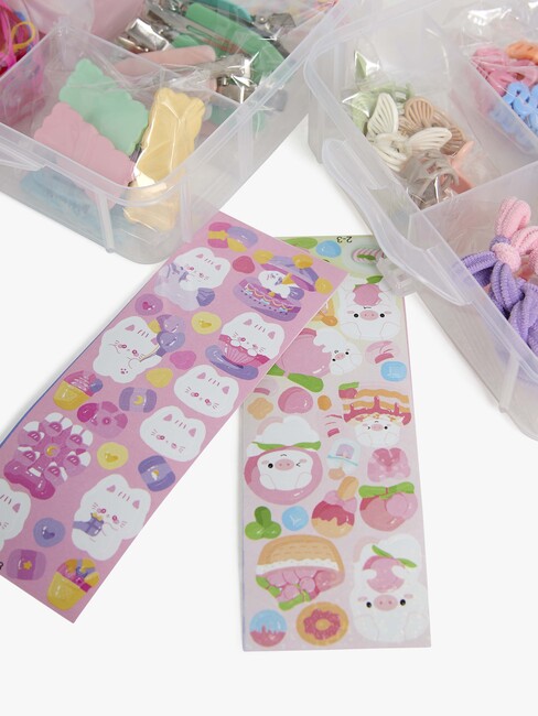 Fippla DIY Hår & Accessoarset 200 Delar