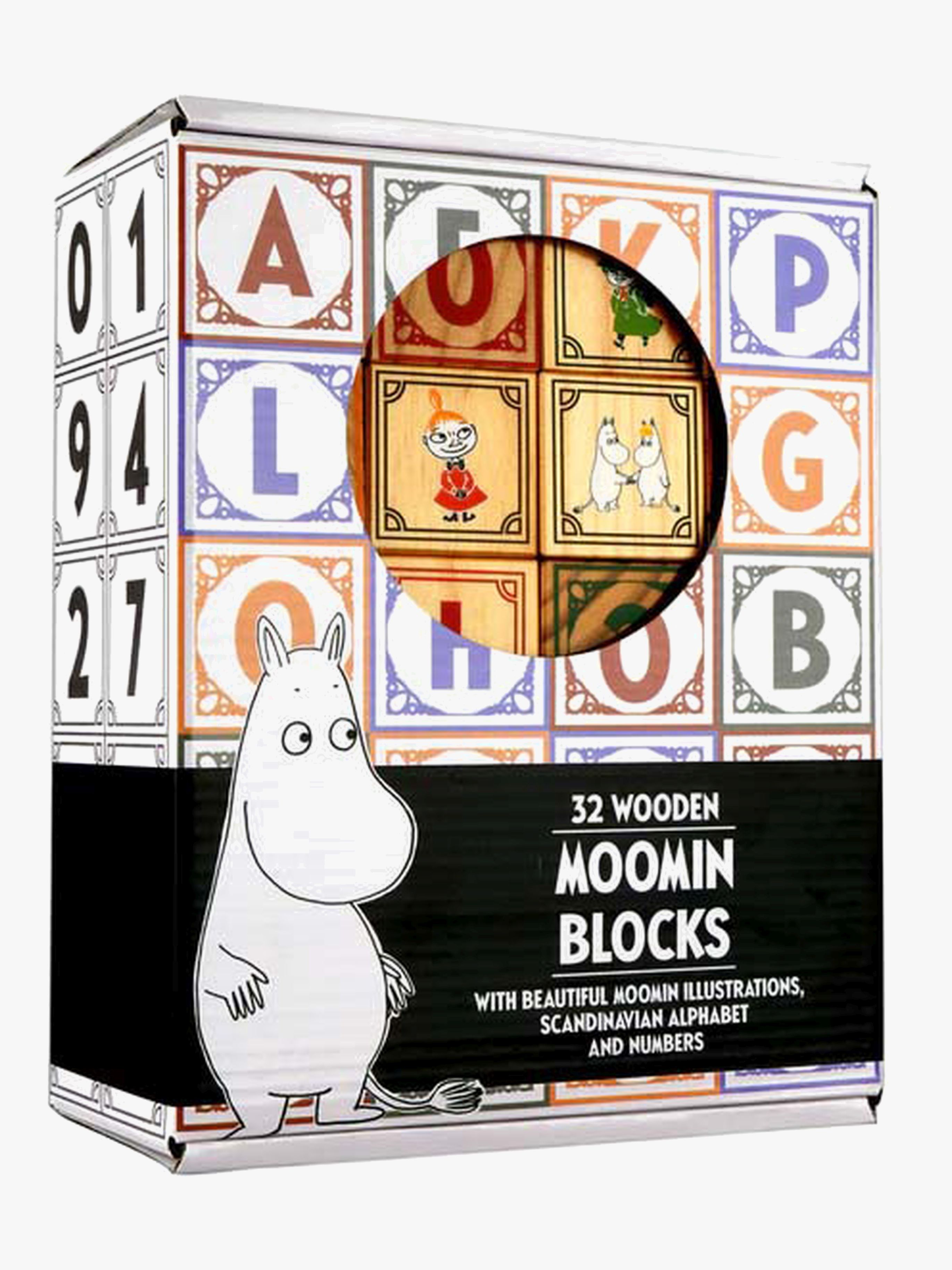 Barbo Toys Mumin Träklossar 32 St
