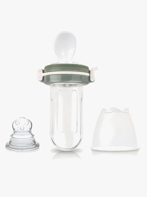 Kidsme Food Squeezer med sked, Grey