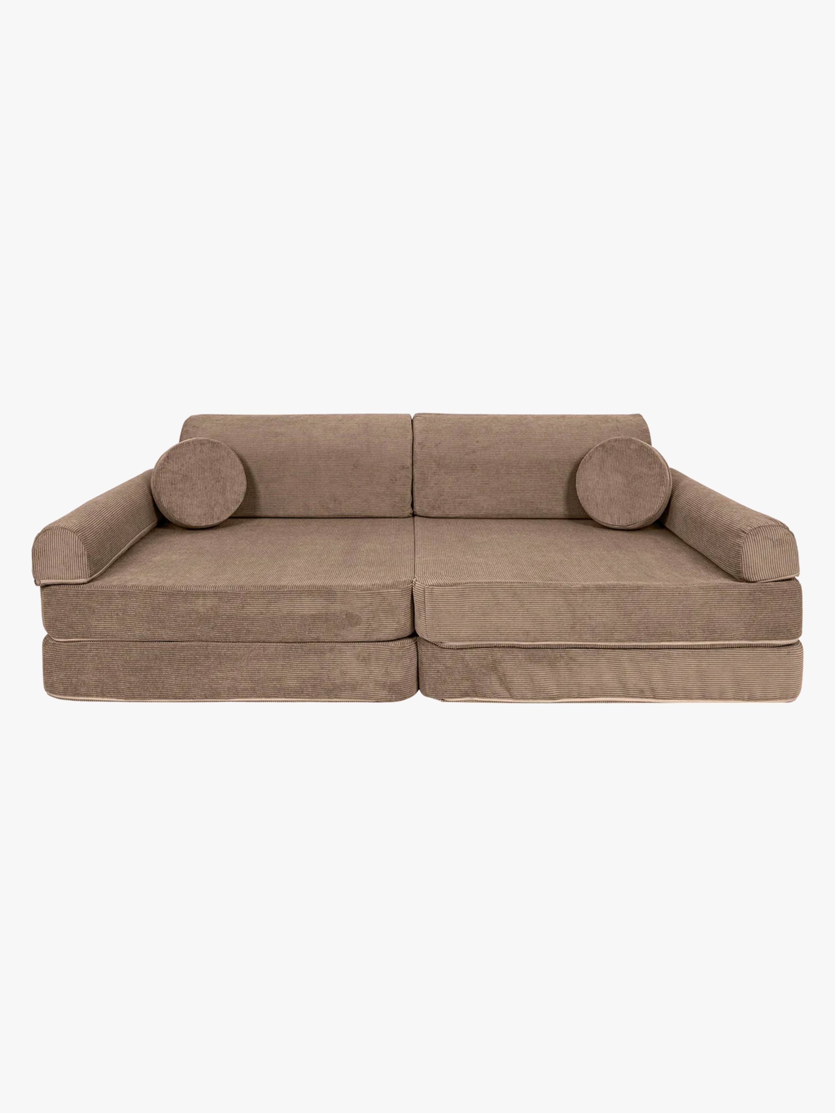 MeowBaby Play Slimcord Soffa – byggbar barnmöbel från 3 år