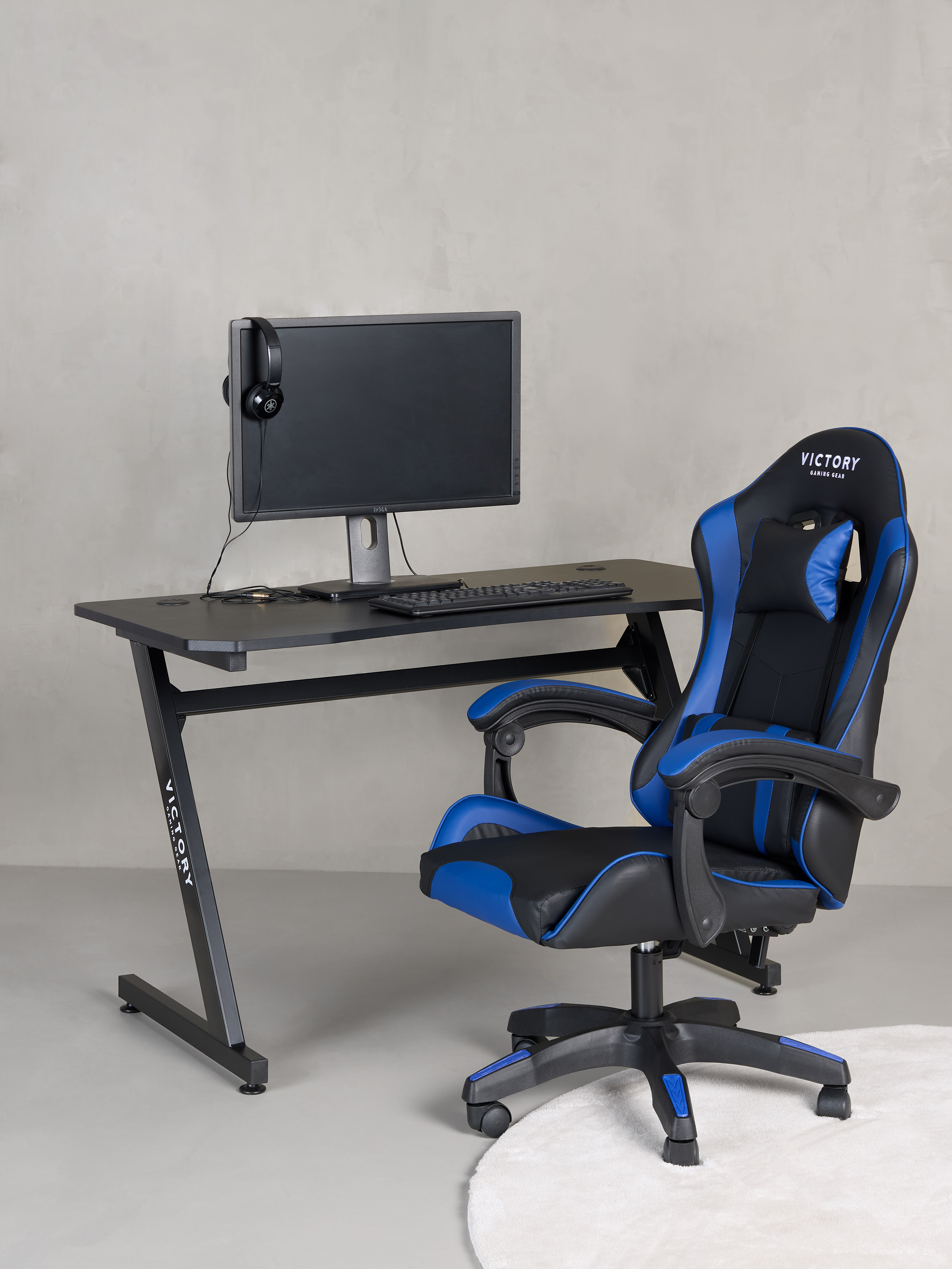 Victory Mission Gamingstol med bord – komplett spelsetup från 10 år