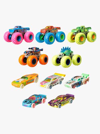 HotWheels Monster Trucks Självlysande Multipack