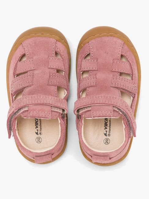 Viking Alv Lind Barefoot 2V Sandaler, Dusty Pink
