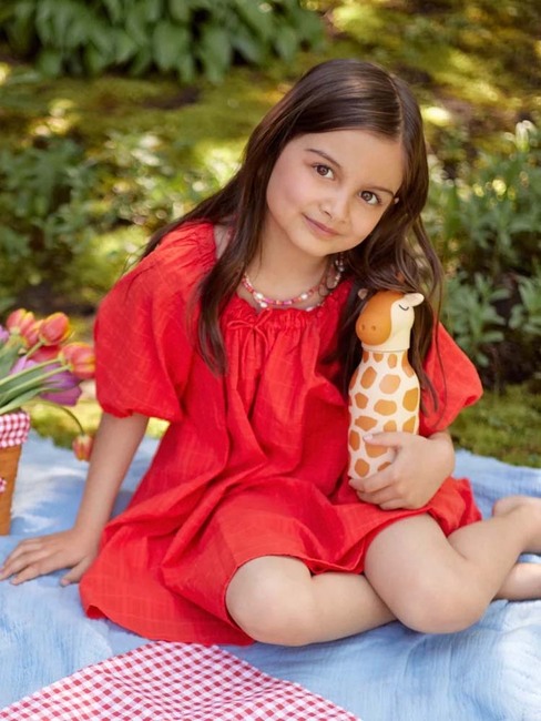 Asobu Bestie Vattenflaska Giraff, Orange SBV44-GIRAFFE-4840_4a.jpg