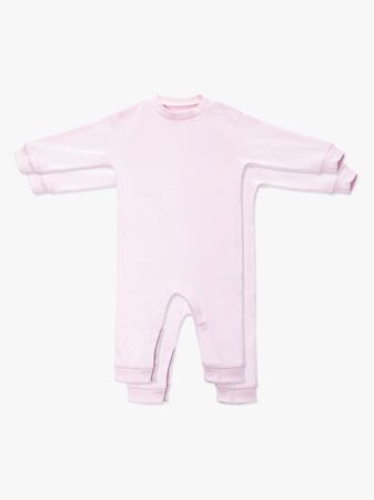 Tiny Treasure Maxime Jumpsuit 2-Pack, Pink