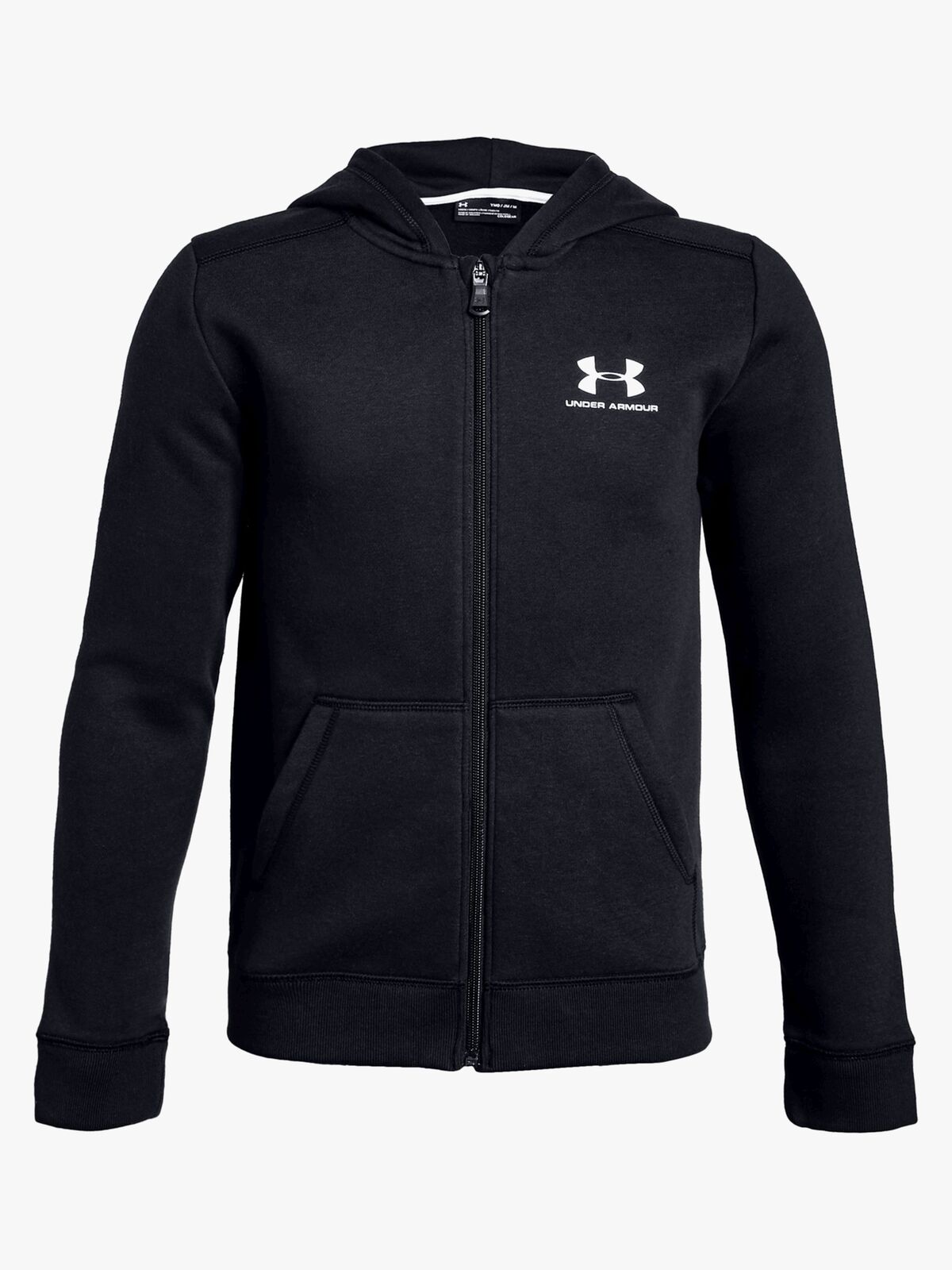 Under Armour Cotton Fleece Tröja, Black