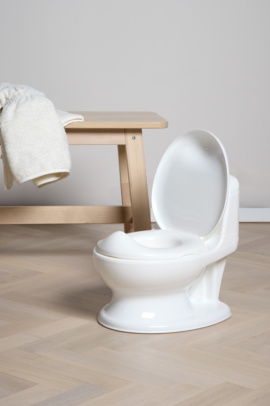 Beemoo CARE Toalettpotta med Ljud, White