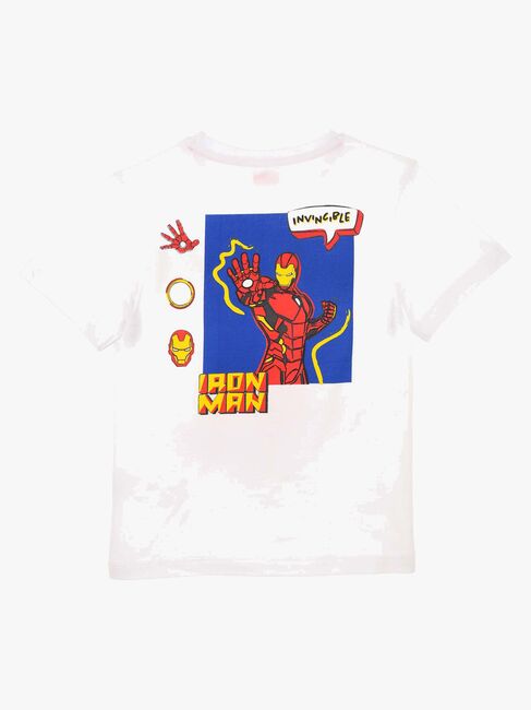 Marvel Avengers Classic T-Shirt, Vit WE1022-WHITE-2483_2.jpg