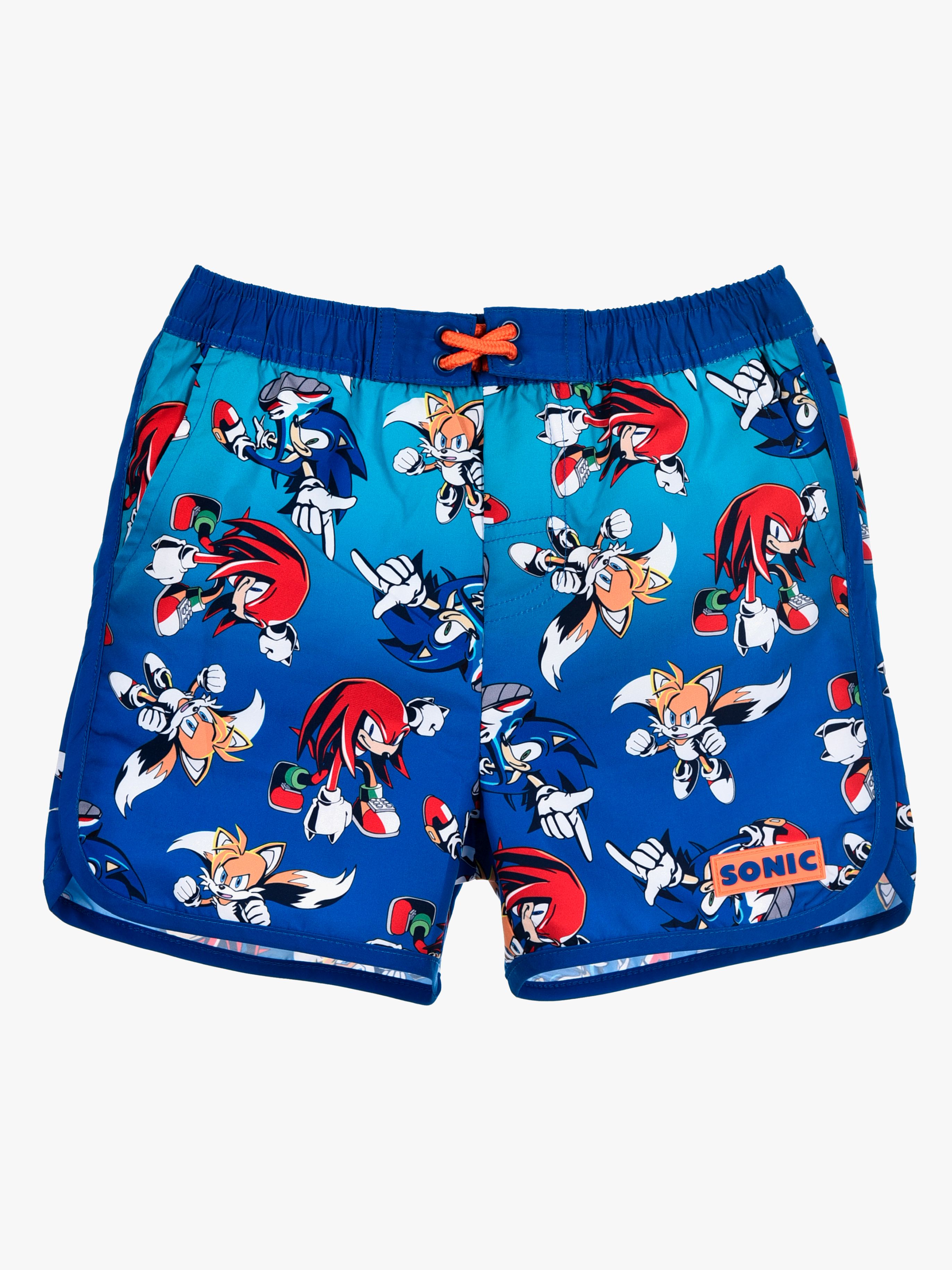 Sonic Modern Badshorts, Blå, 128-134