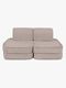MeowBaby Churros Soffa Basic, Pebble Beige