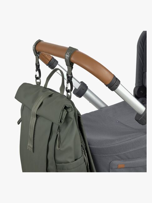 Lässig Rolltop Skötväska Ryggsäck, Olive