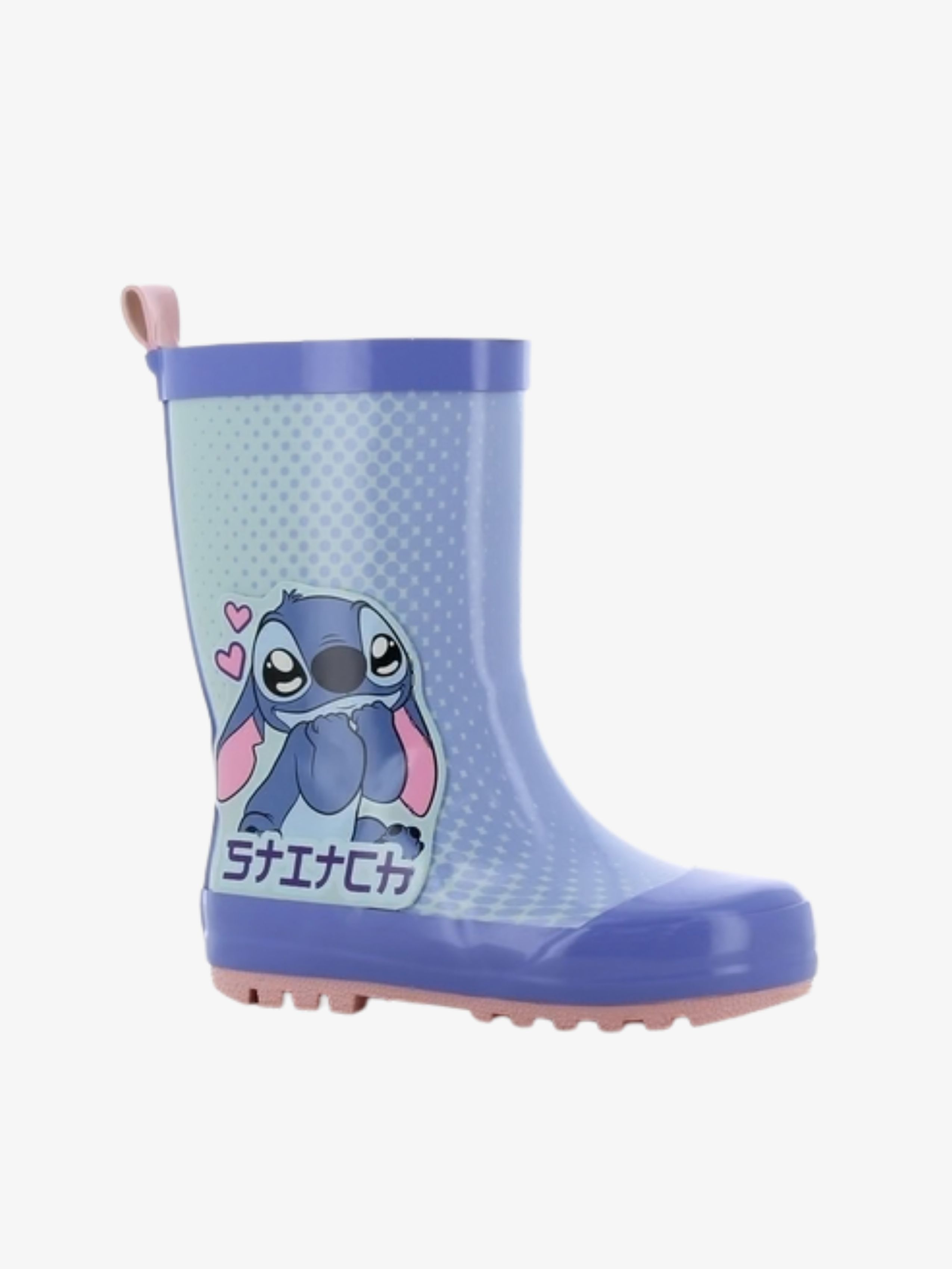 Disney Lilo &  Stitch Gummistövlar, Lilac/Light Pink, 22
