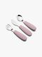 nuuroo Jana Bestickset 3-pack, Woodrose