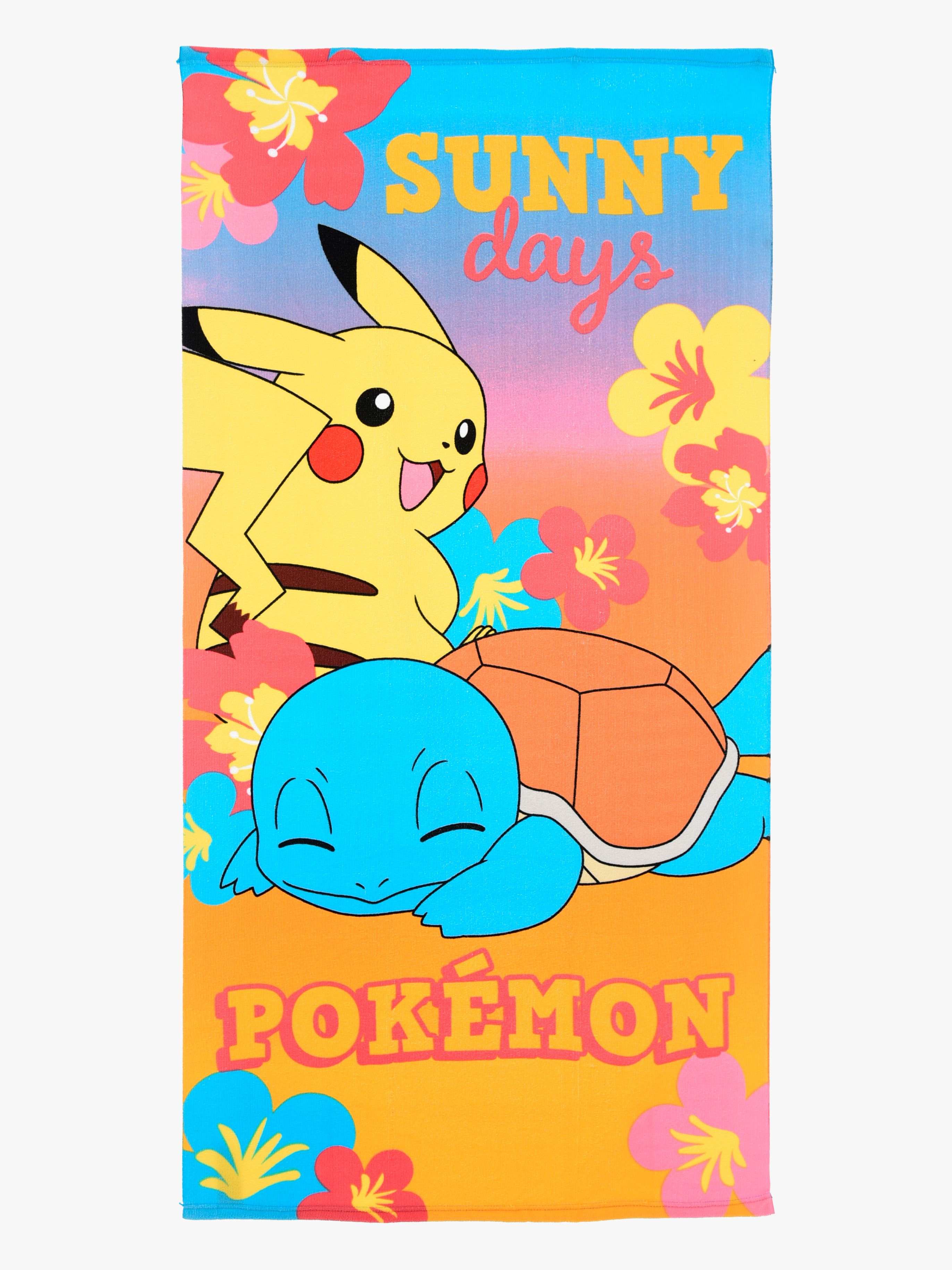 Pokémon Strandhandduk, Flerfärgad