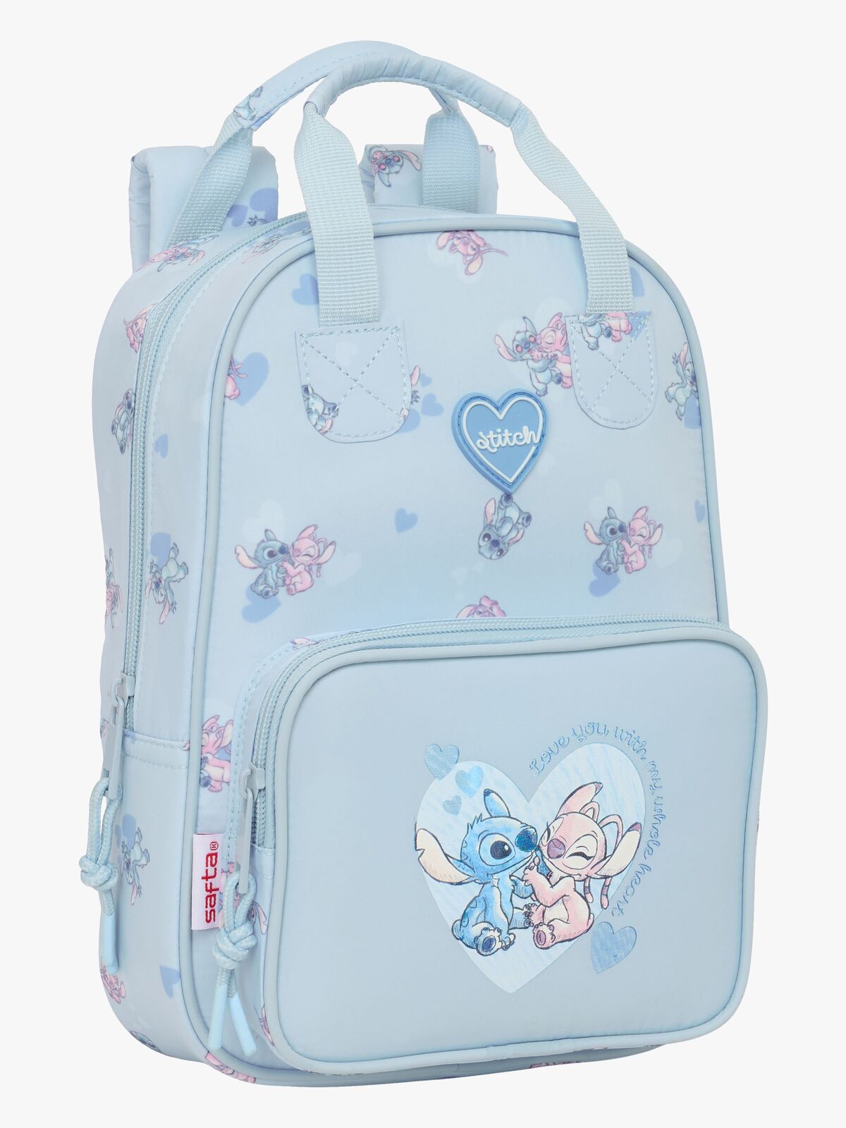 Disney Lilo & Stitch Ryggsäck 4L, Blå
