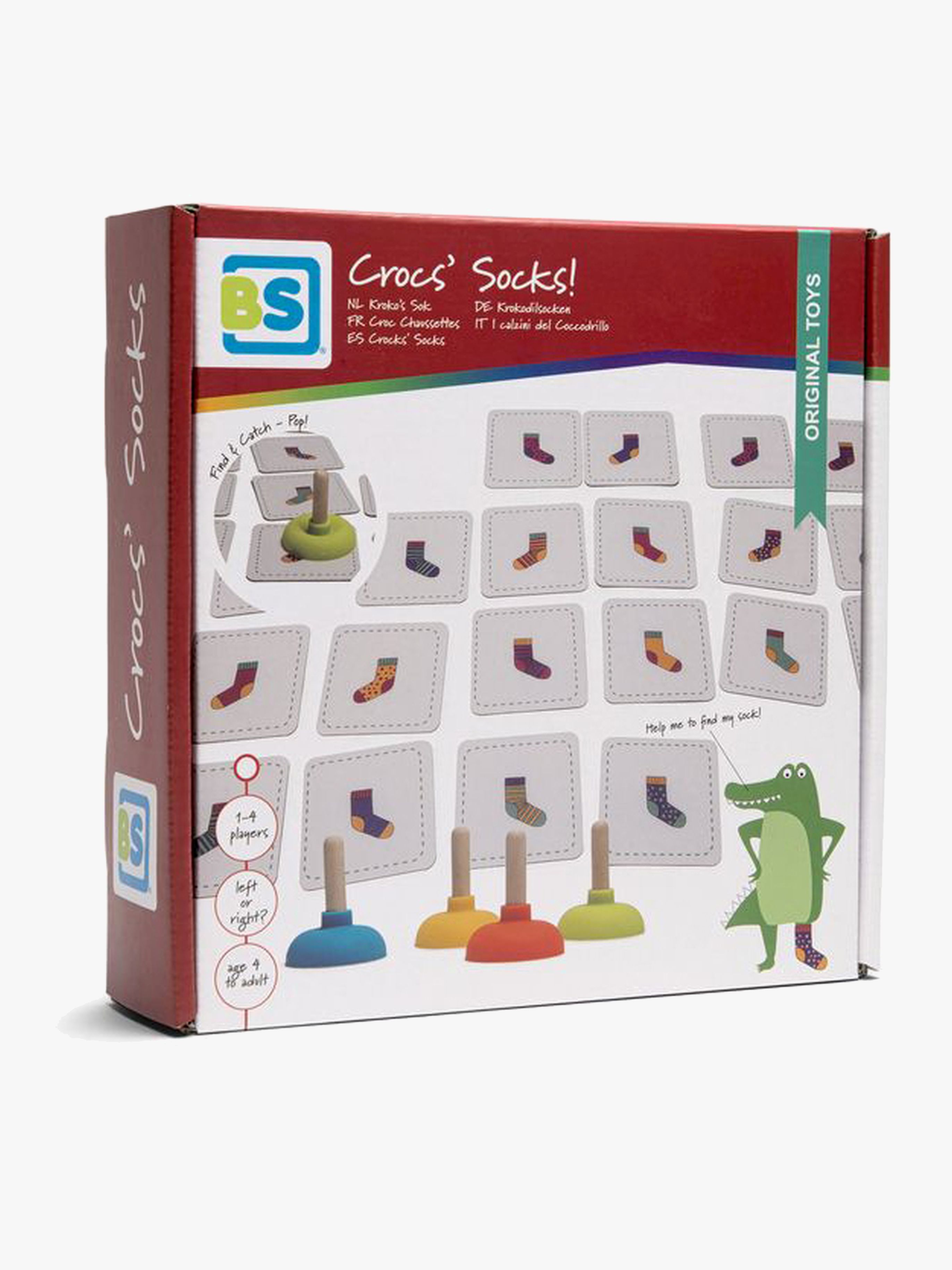BS Toys Crocs' Socks Kortspel