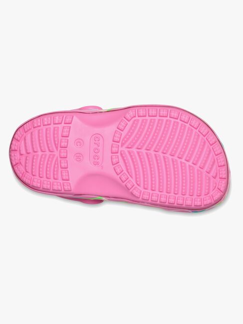 Crocs Classic Heart Lights Tofflor, Pink Lemonade