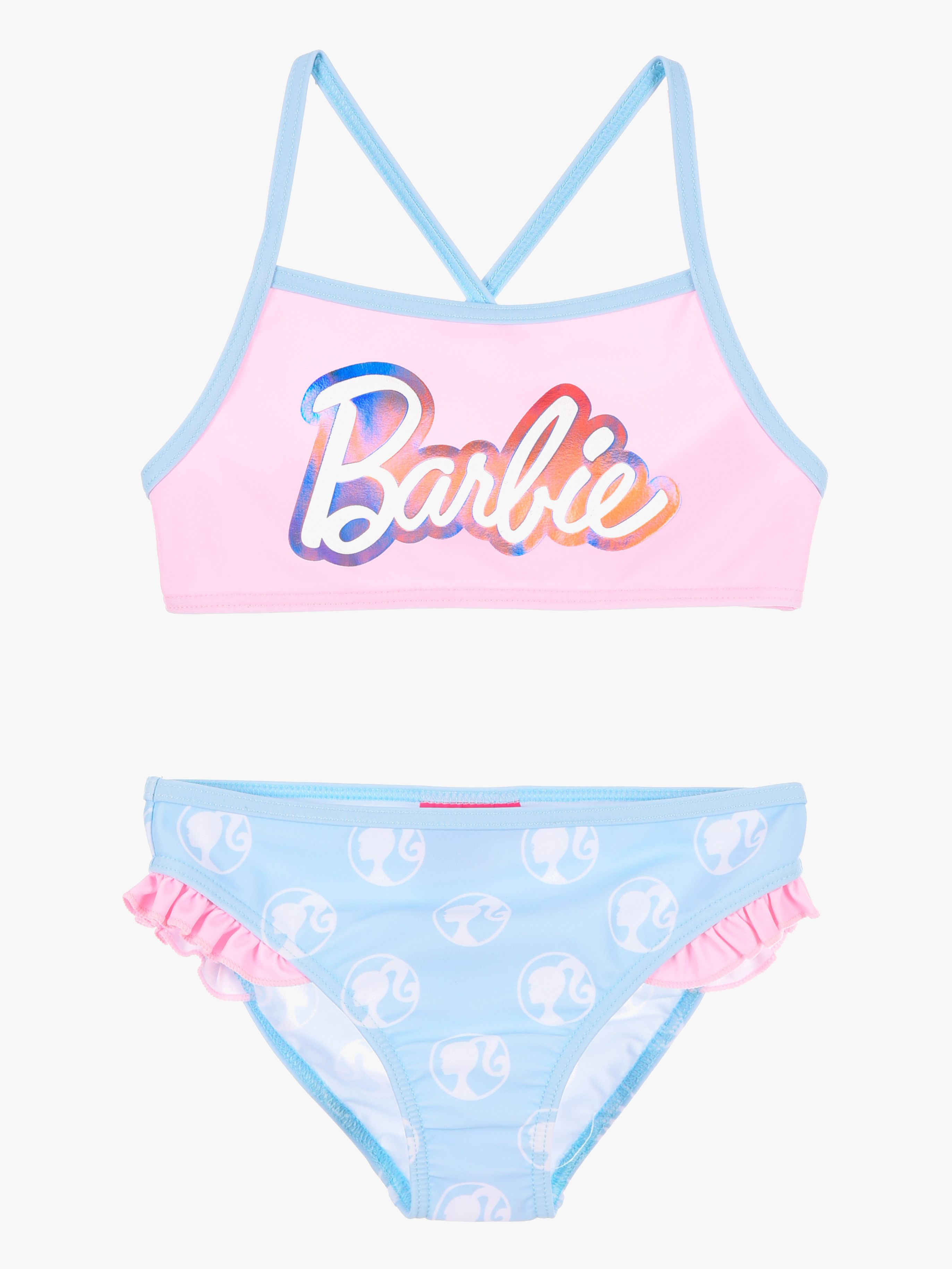 Barbie Bikini, Ljusrosa, 104-110