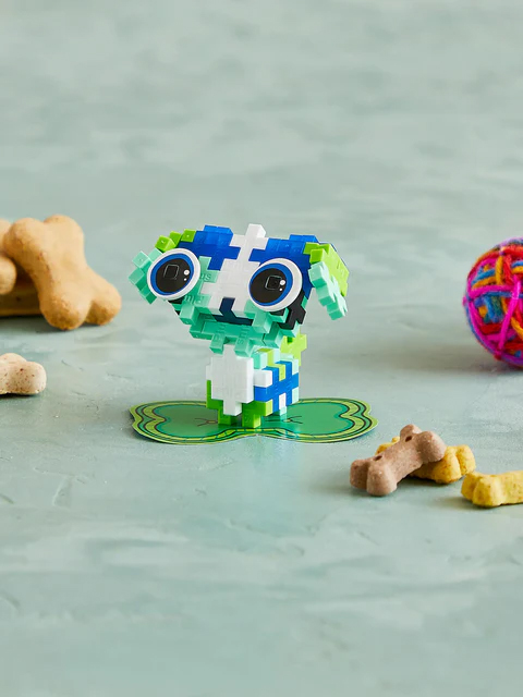 Plus Plus Byggset med Djur 6-Pack