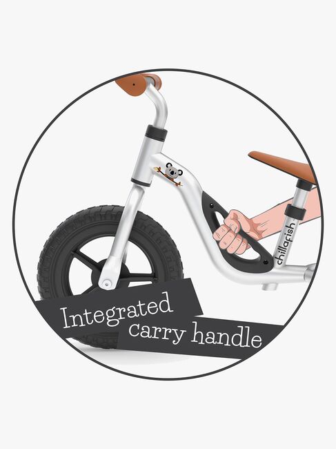 Chillafish Charlie Springcykel, Silver