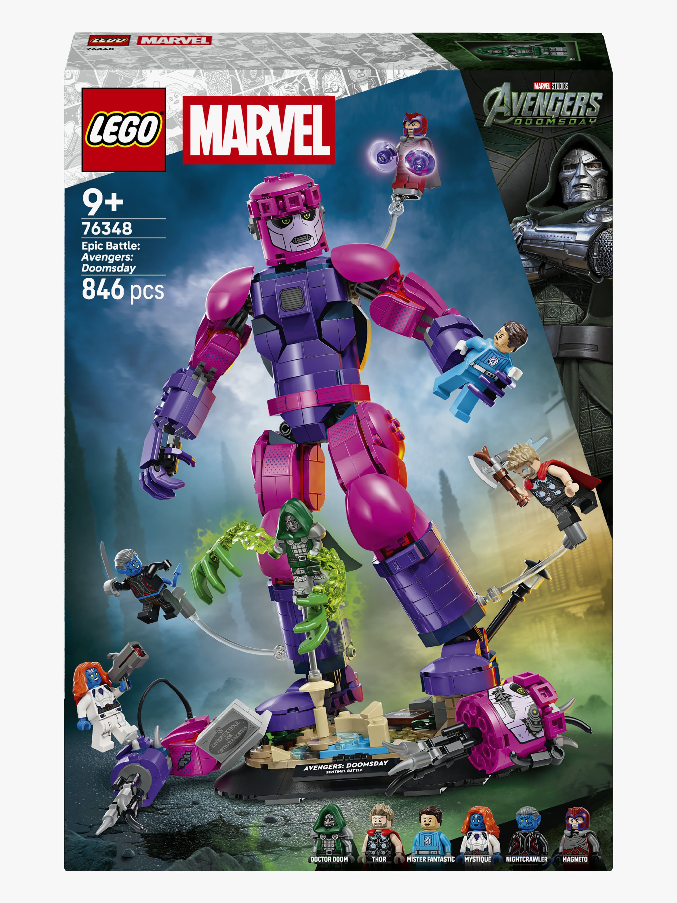 LEGO Super Heroes 76348 Episk strid: Avengers: Doomsday