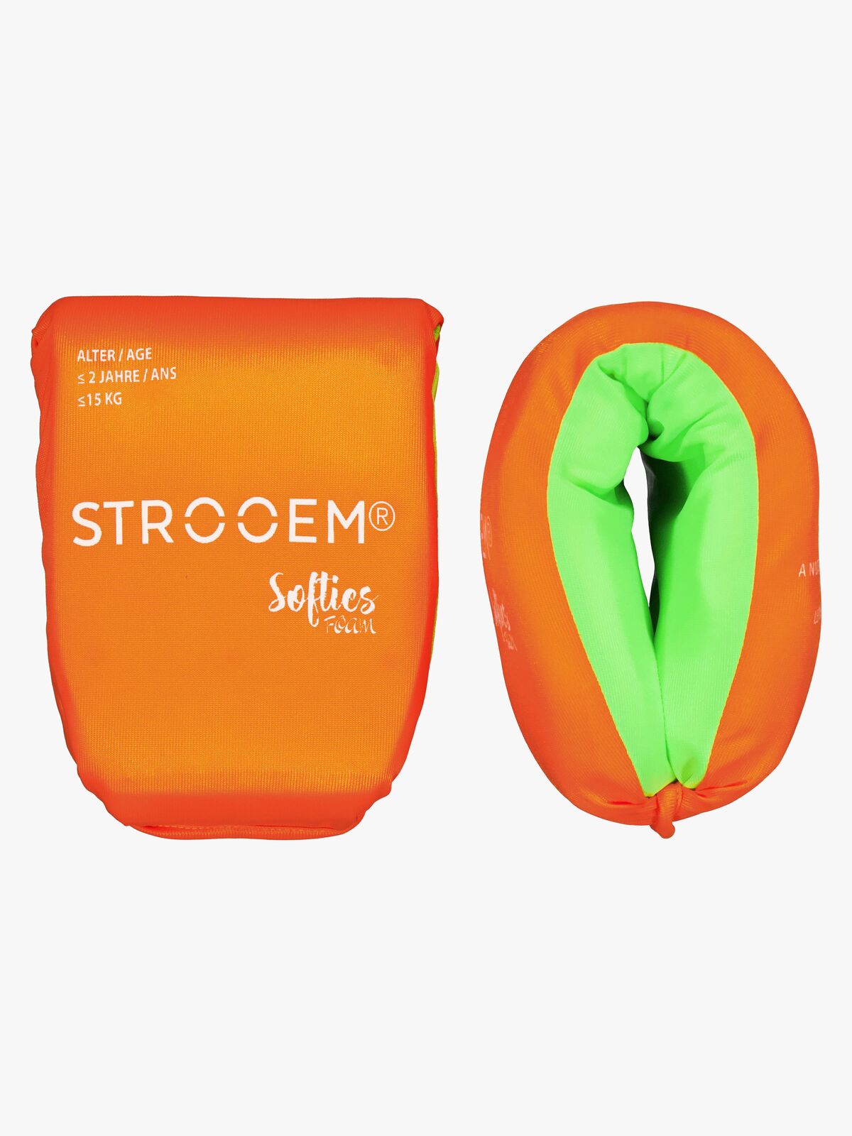 Strooem Softies Armpuffar, Orange-Lime