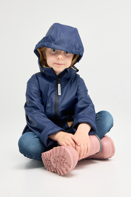Nordbjørn Marstrand Fodrad Regnjacka, Peacoat Navy