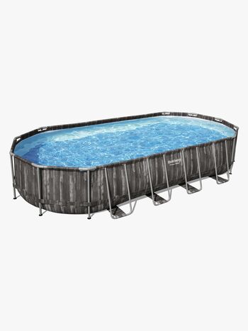 Bestway Power Steel Oval Poolset 732x366x122 cm