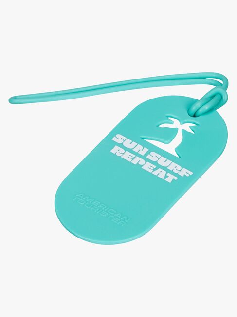 American Tourister Fun Tags Bagagetag 2-Pack, Sun Surf Repeat