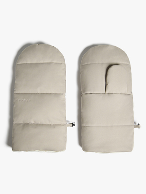 Beemoo Barnevognsvanter, Beige/Leaf