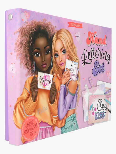 TOPModel Brevpapper i Box Handlettering