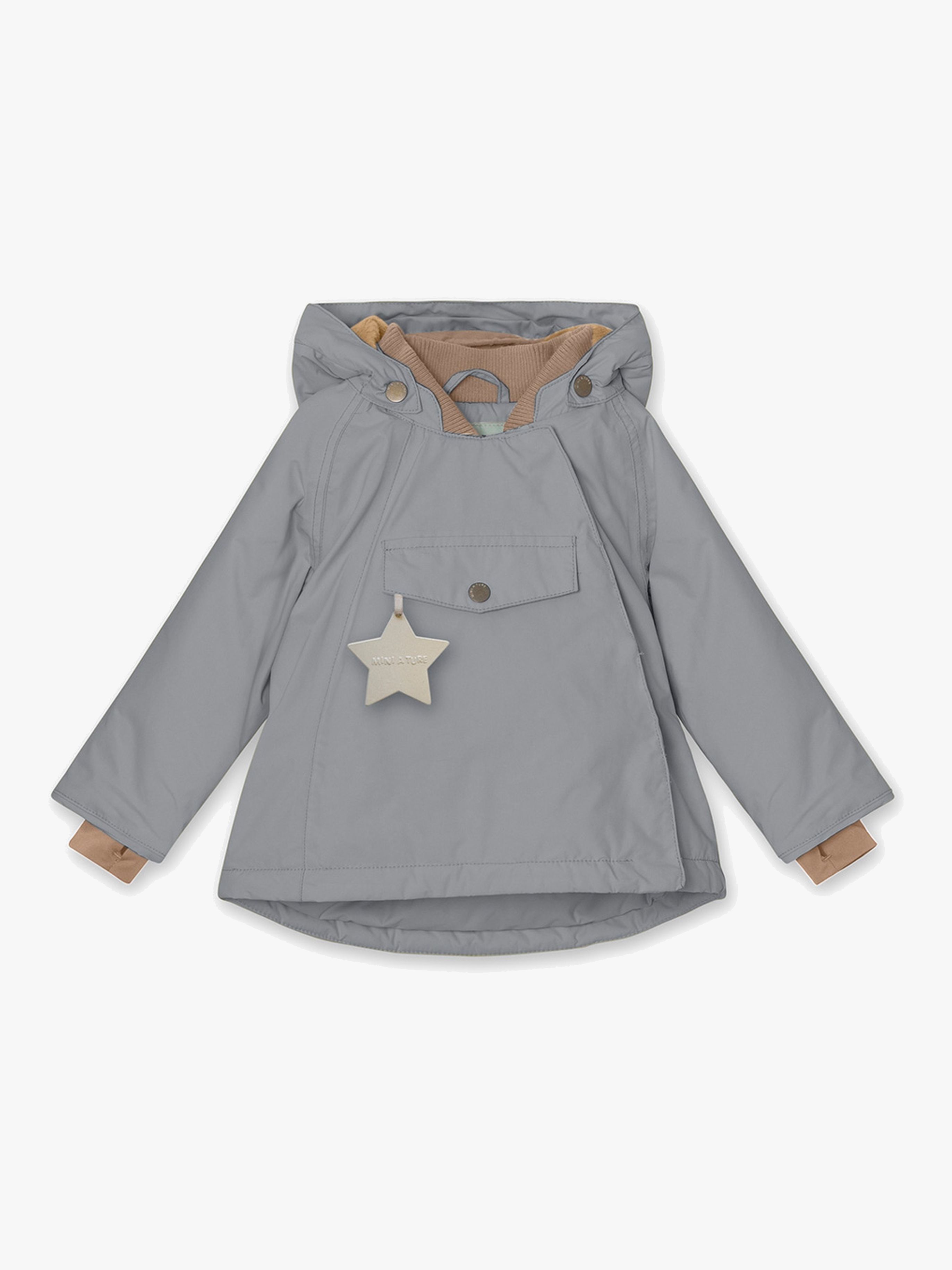 MINI A TURE Wang Vinterjacka Monument Blue 80