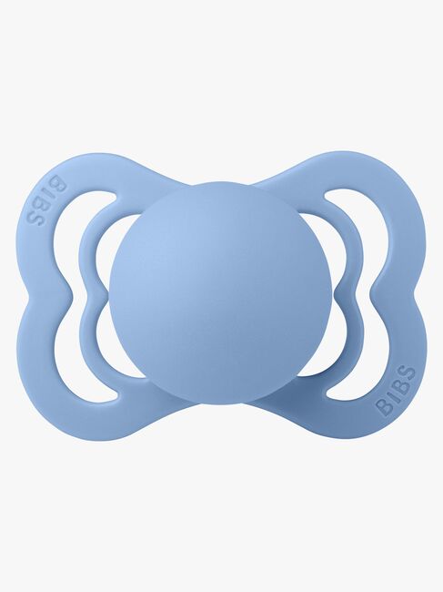 BIBS Supreme Napp Silikon Stl 1, Sky Blue