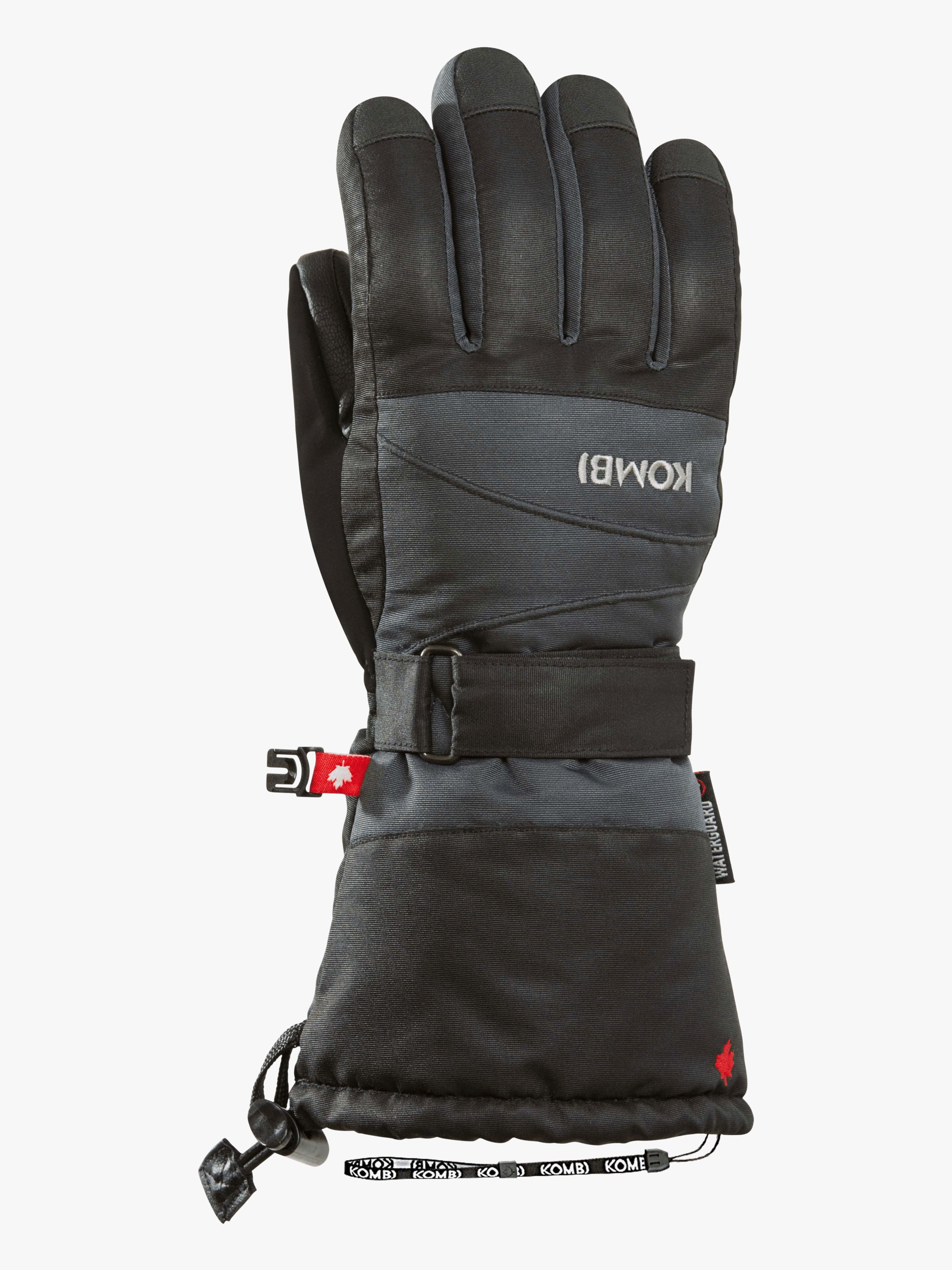 Kombi Mezzo Handske Jr, Black, M