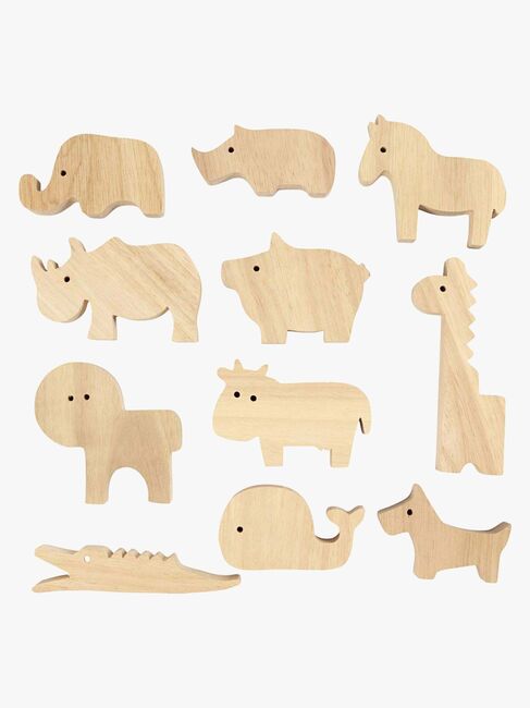 Creativ Company Trädjur Bondgård & Safari 44 st