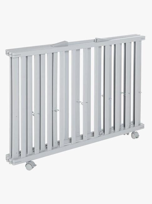 Roba Hopfällbar Lekhage med Hjul, Taupe