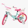 Volare Unicorn Cykel 14 Tum, Grön