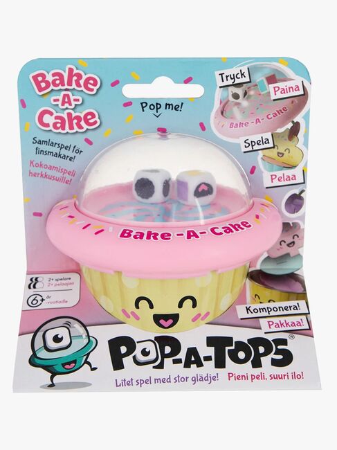 POPATOPS Cupcakes Barnspel, Rosa