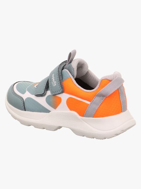 Superfit Rush WP Sneakers, Light Green/Orange